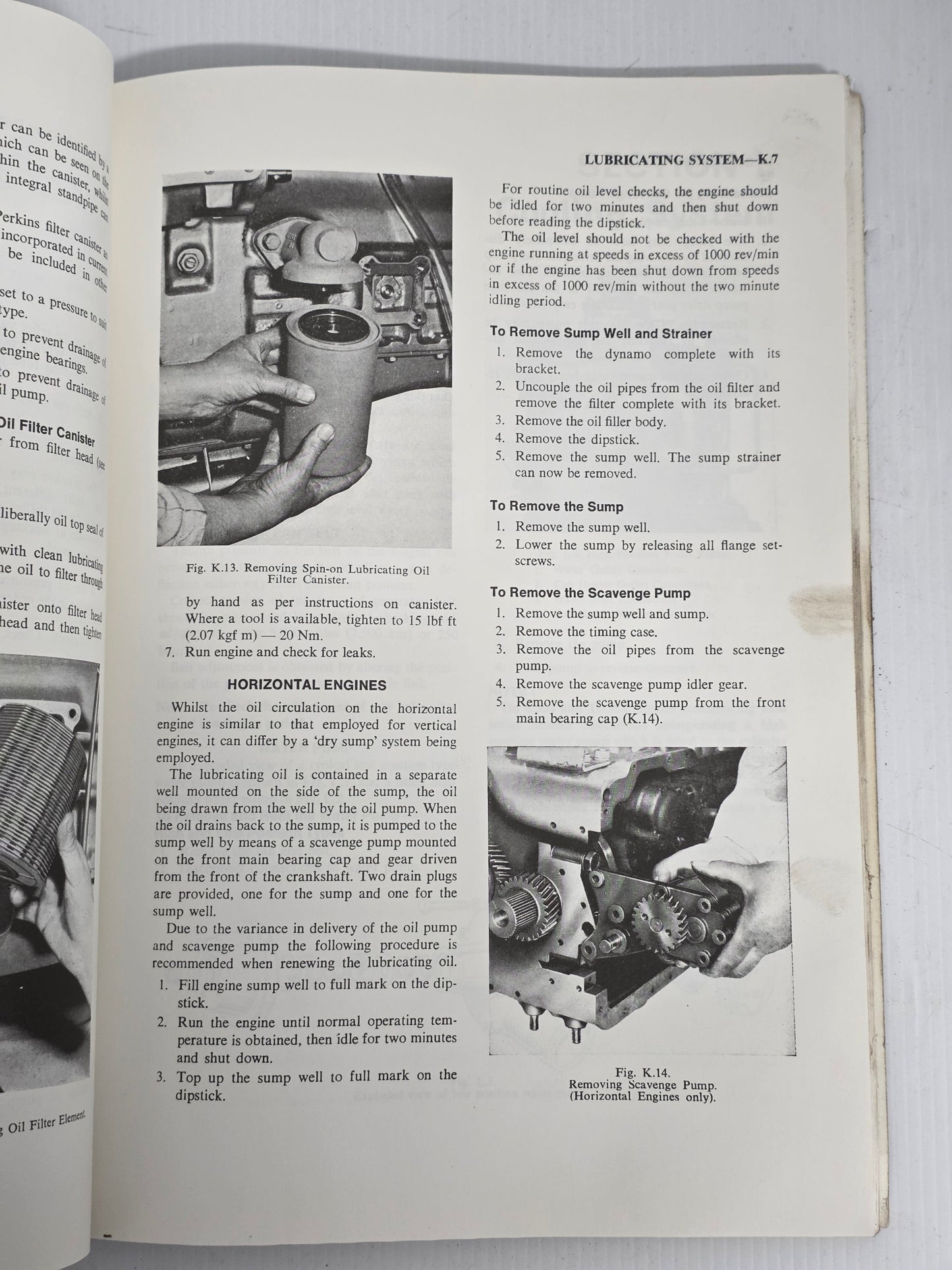 Perkins 6.354 Series Service Manual | Genuine Used Manual