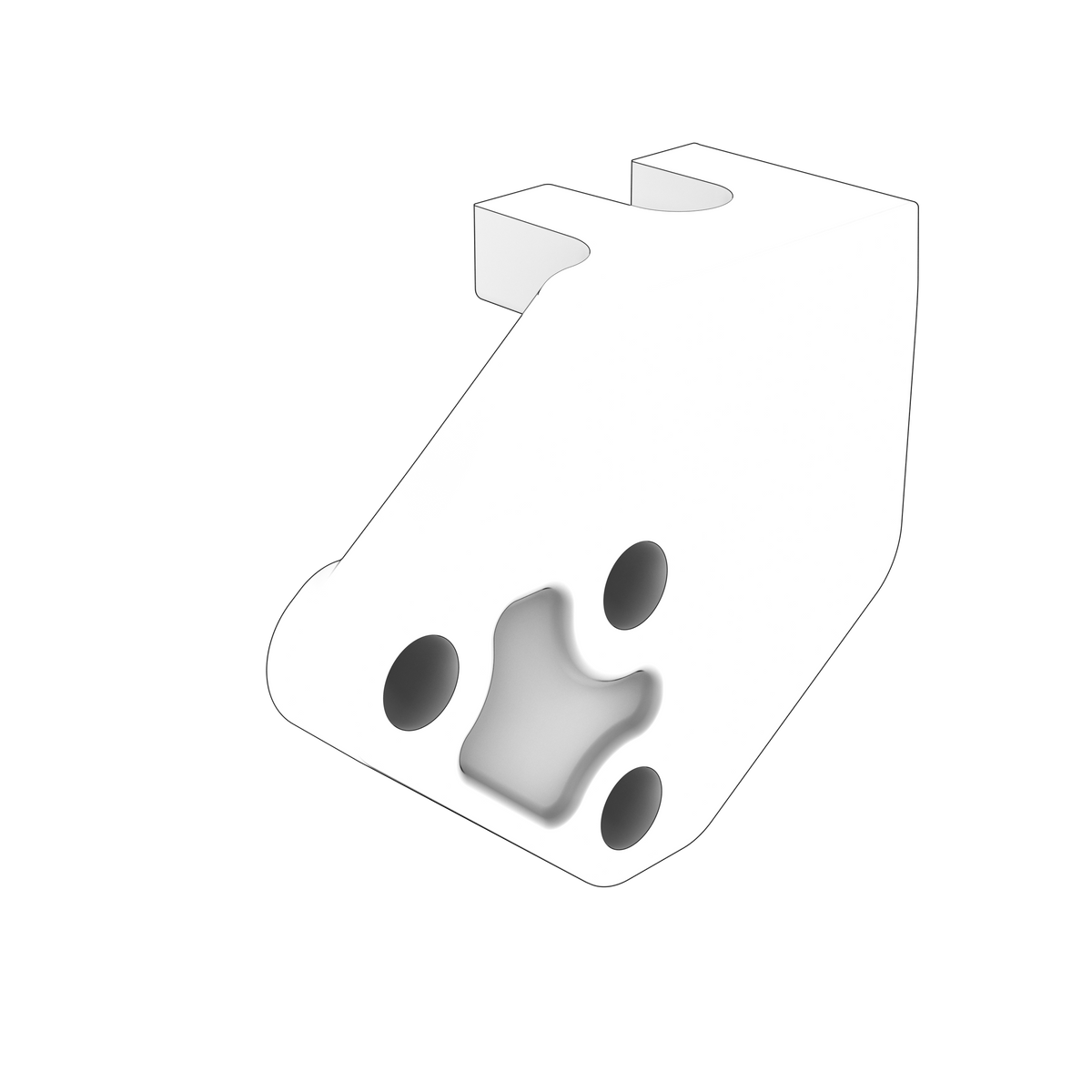 3812733 Engine Bracket | Genuine Volvo Penta Part - photo 2 of 2