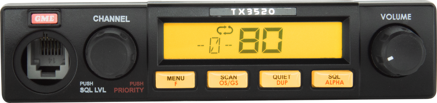 RM3520 Remote Head - Suit TX3520S | Genuine GME Electronics