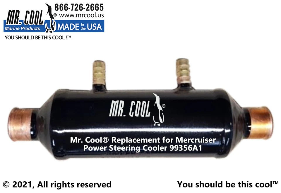 99356A1 Aftermarket Mercruiser Power Steering Cooler | Sawley's Select Marine Parts