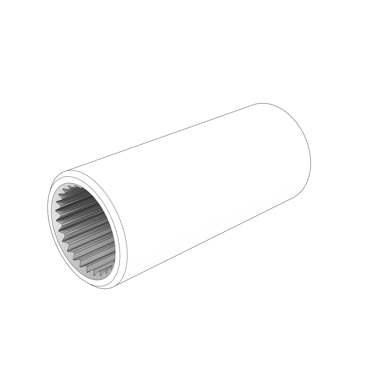 3861201 Splined Sleeve | Genuine Volvo Penta Part - photo 2 of 2