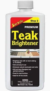 513480 Premium Teak Cleaner Step 1 473ml | Genuine Star brite Product