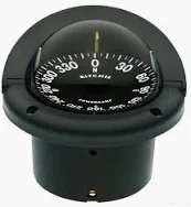 673744 Ritchie Helmsman Flush Mount Compass Black | Marine Compass