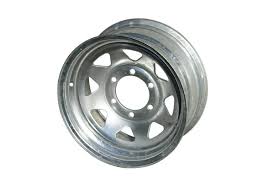 1496 Dunbier 14" Galvanized 6 Stud Spoke Rim only ( L/ Cruiser Pattern) - RIM ONLY - NO TYRE Mackay A1816