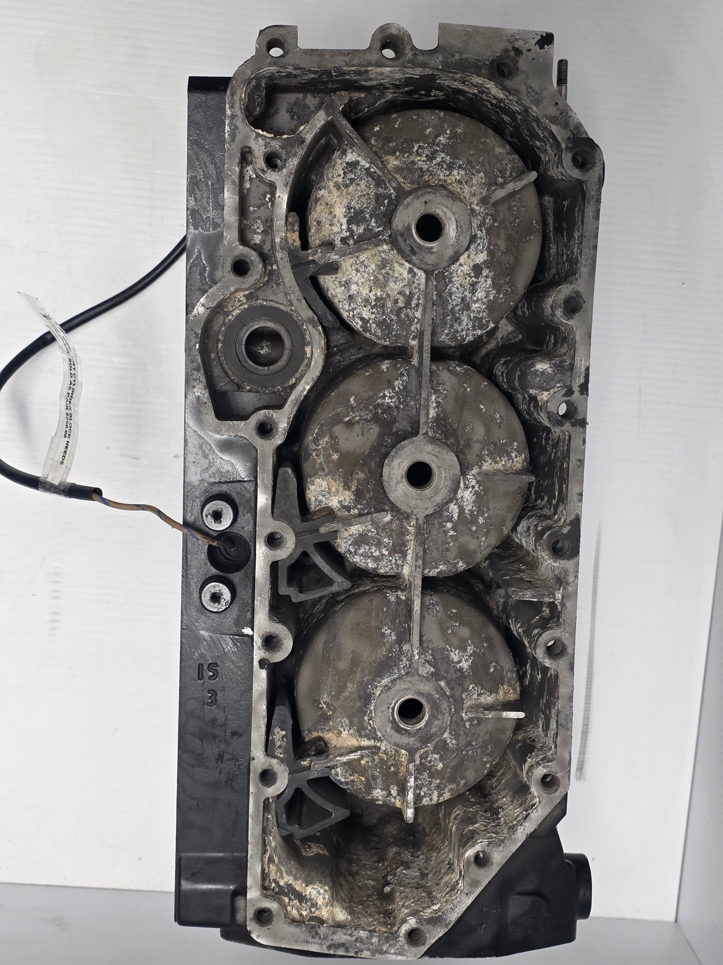 8947T55 Mercury Cylinder Block - Needs Repair. Sold As Pair | Genuine Used Part