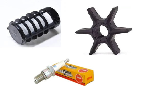 Aftermarket Yamaha 20-30HP 2-Stroke Service Kit (A) 28A, 20C, 25D, 25DE, 30A, 30H | Sawley's Select Marine Parts