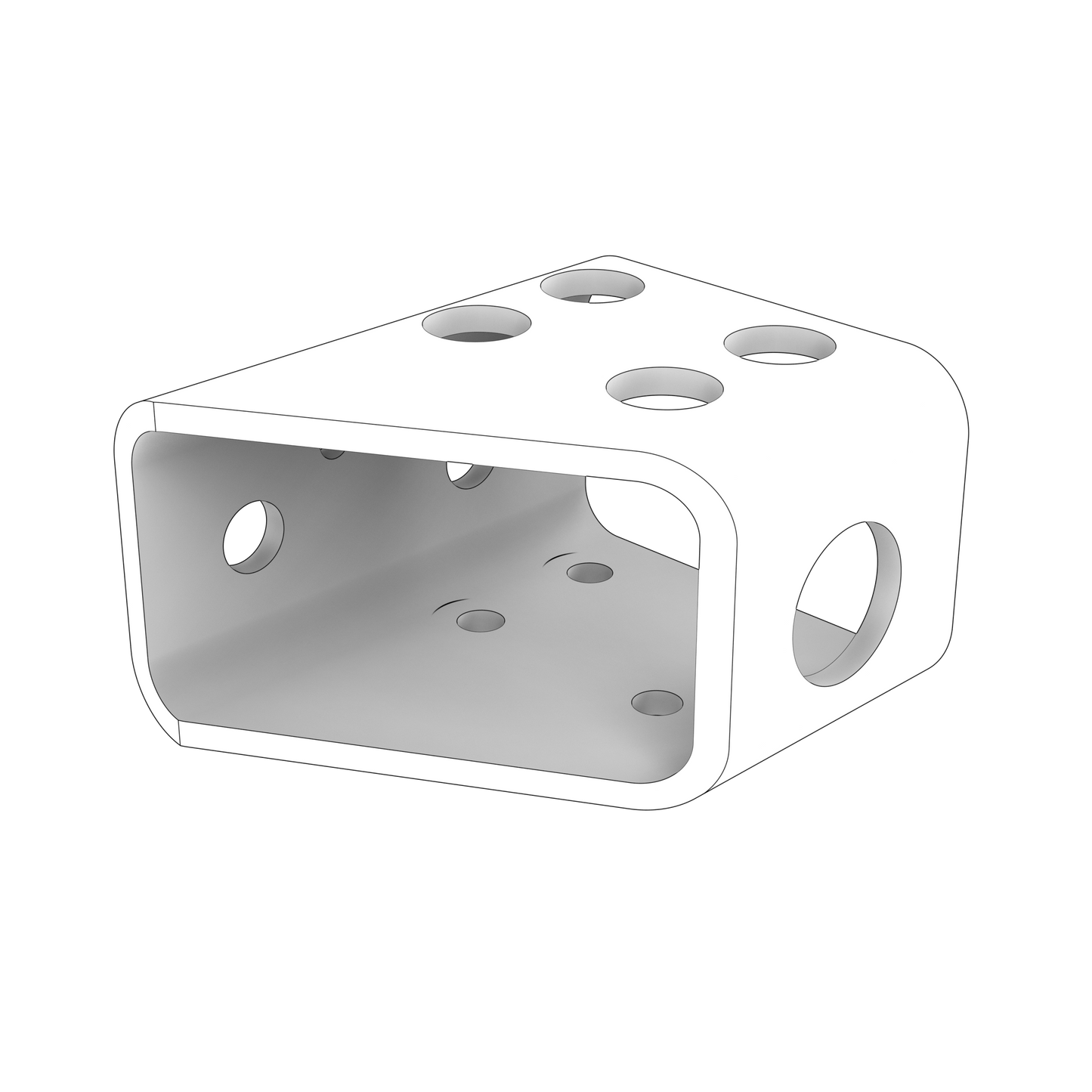 3836190, Engine Bracket - Genuine Volvo Penta