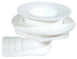 382265 All Purpose Drain 3/4" White 90 Deg | Marine Pump & Fitting