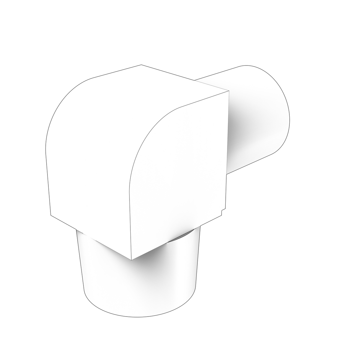 3852538 Elbow | Genuine Volvo Penta Part - photo 2 of 2