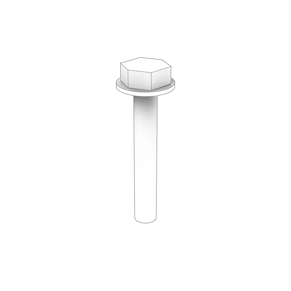 3853620 Hexagon Screw | Genuine Volvo Penta Part - photo 2 of 2