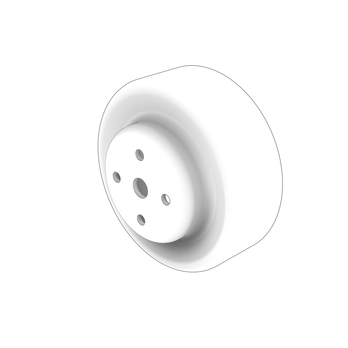 3860083 Pulley | Genuine Volvo Penta Part - photo 2 of 2