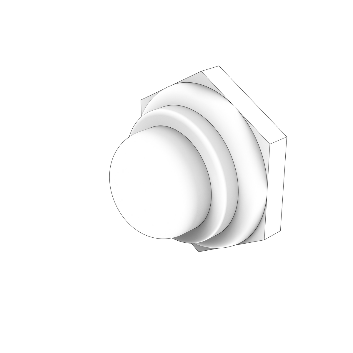 828586 Nut | Genuine Volvo Penta Part - photo 2 of 2