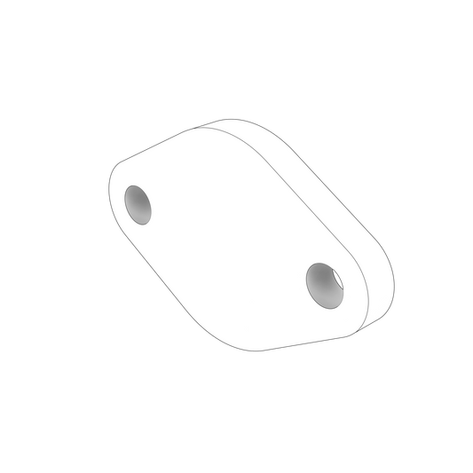 844093 Flange | Genuine Volvo Penta Part - photo 2 of 2