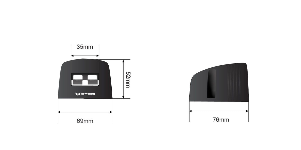 AND-SGL-SURF Single Anderson Style Surface Mount | Genuine STEDI Product
