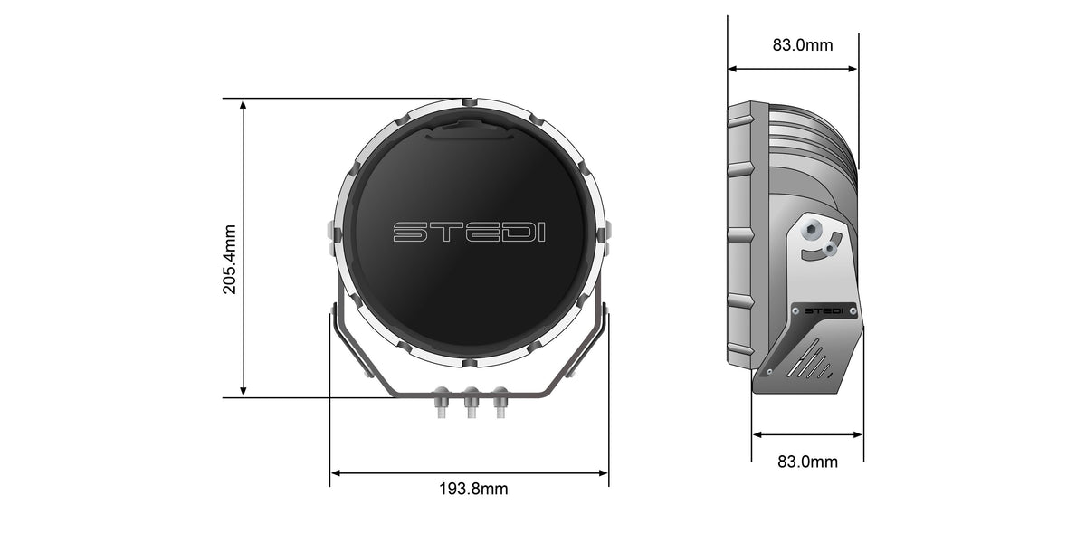 ST-01-SRT-702 Type-X Sport Plus 7" Silver Edition | Genuine STEDI Product