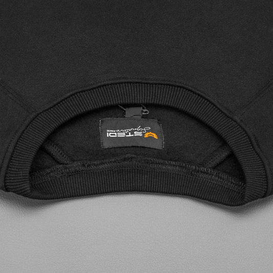 MERCH-SWEAT-OPT STEDI Stencil Sweater - Black | Genuine STEDI Product
