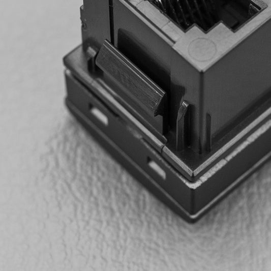 SQUARE-TOY-UHF Square Type RJ45 UHF Switch Insert | Genuine STEDI Product