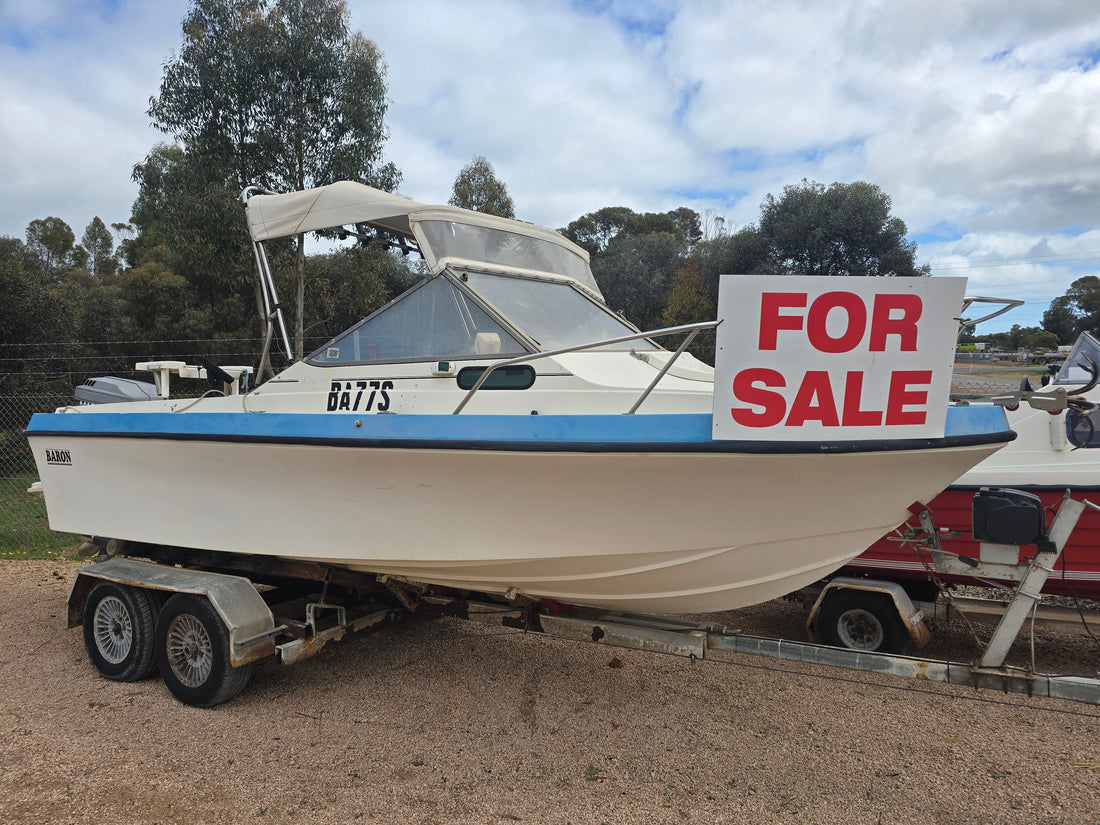 Baron with 135hp Mariner - $10,000