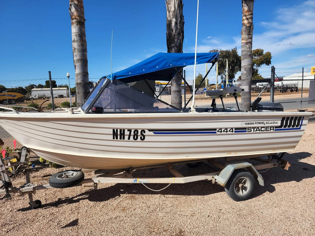 SOLD!! - Stacer 444 With 40HP Evinrude - $4500