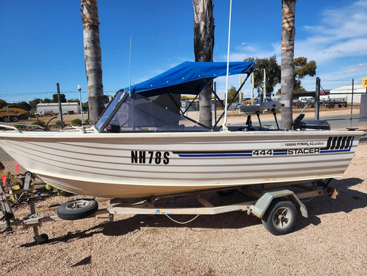 SOLD!! - Stacer 444 With 40HP Evinrude - $4500