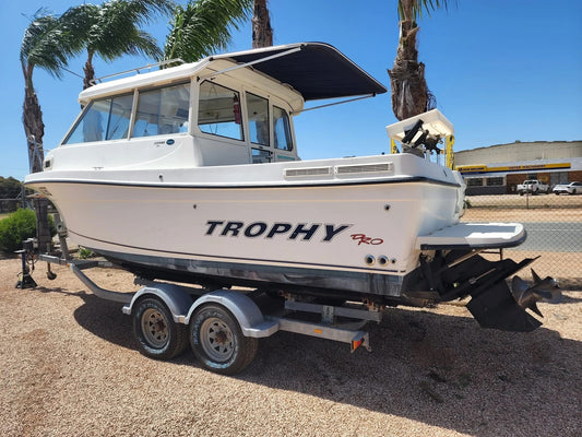 SOLD!! - Trophy Pro with a 200HP Diesel Mercruiser Cummins - $105,000