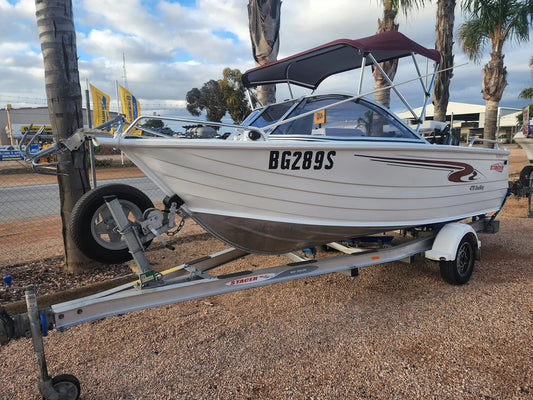 SOLD!! - Stacer 479 SeaWay with Mercury 60hp - $21,000