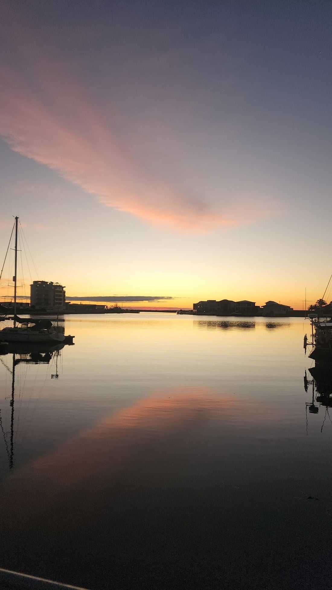 Late afternoon engine inspections in the Wallaroo Marina today!