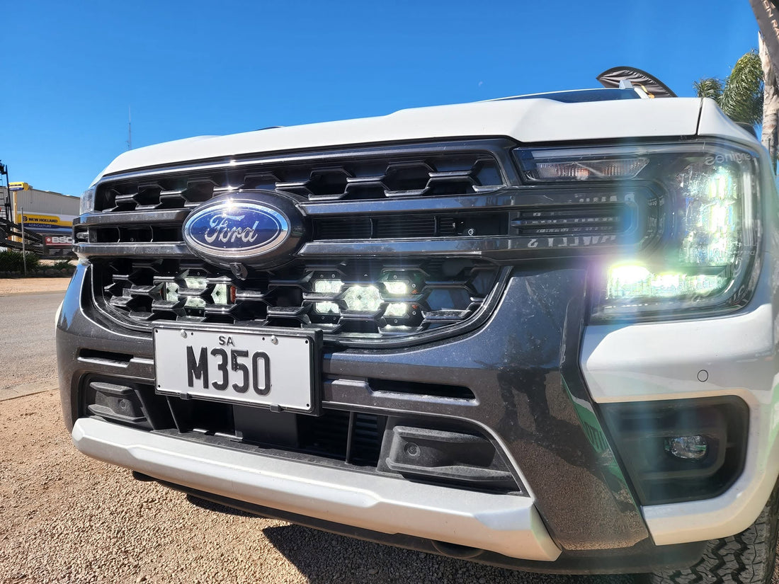 STEDI Next-Gen Ranger light bar and switch panel fit up!