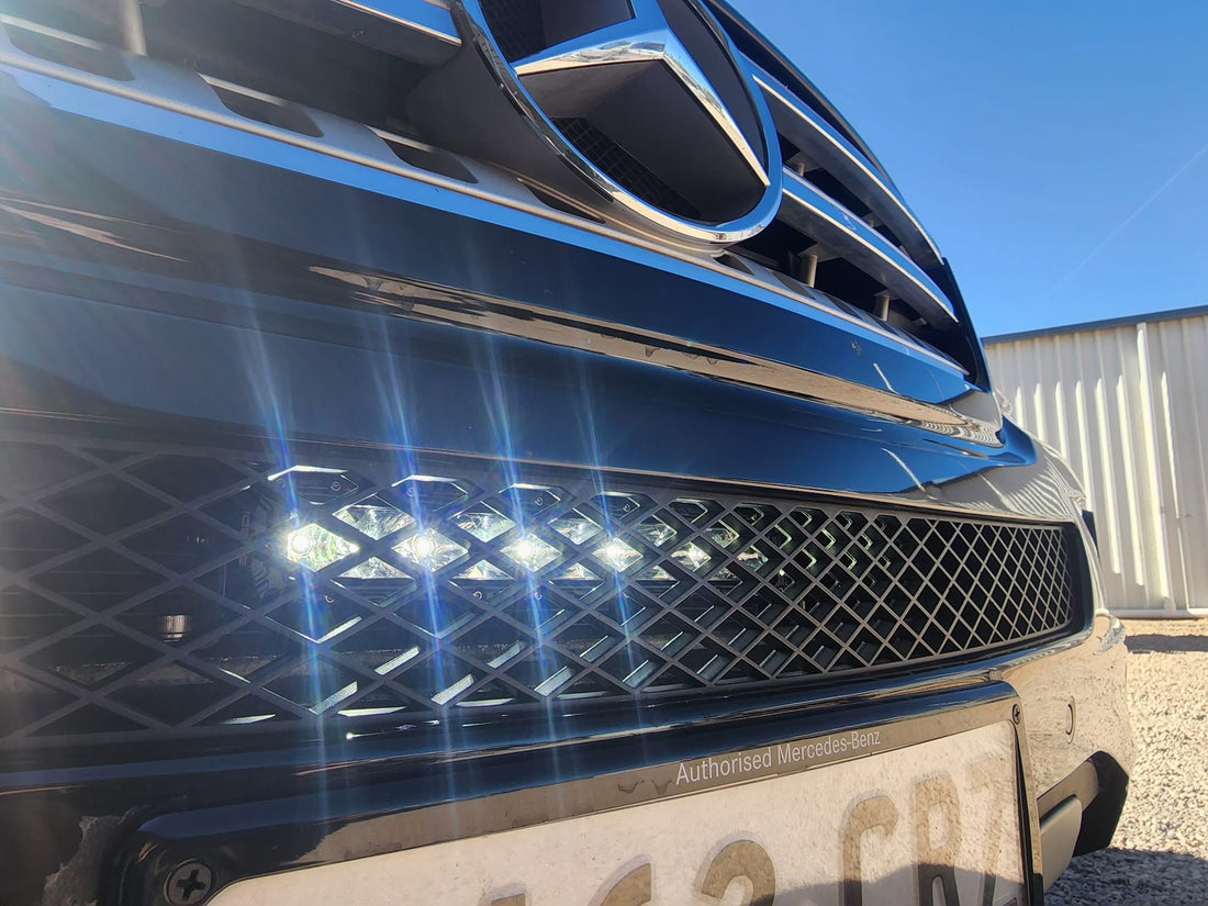 STEDI light bar fitted today, discreet and still lights up the road!