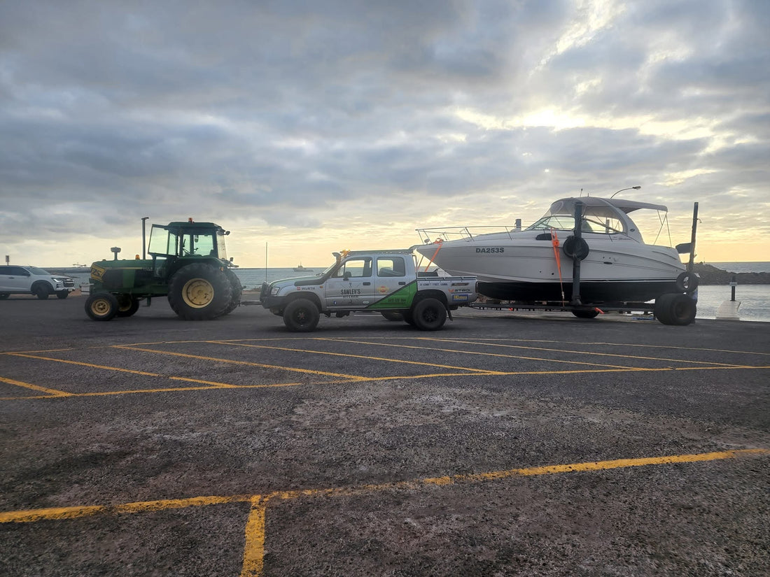 Searay slipped for servicing!
