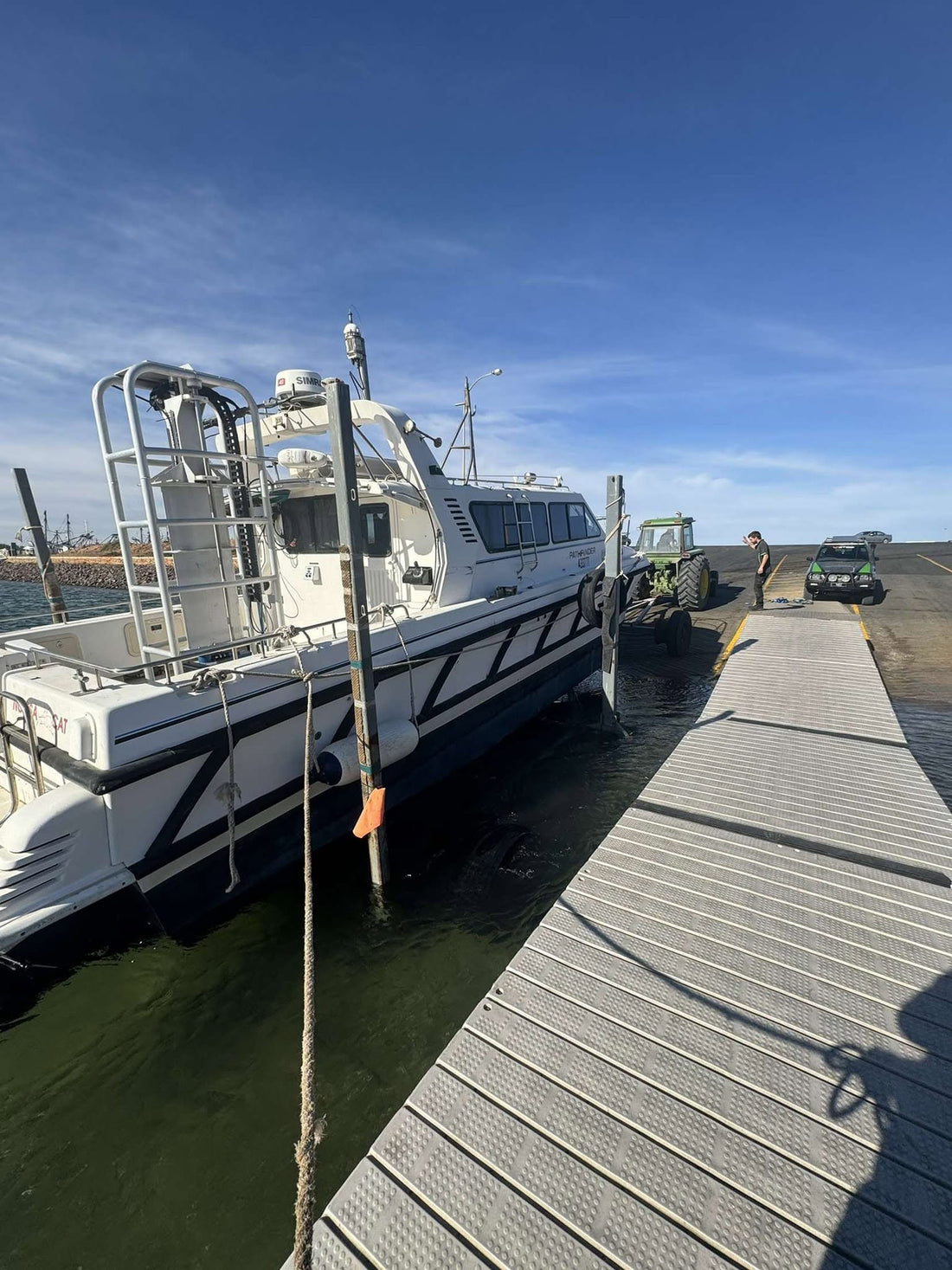Three large vessel slips this week at Sawley's Auto and Marine!