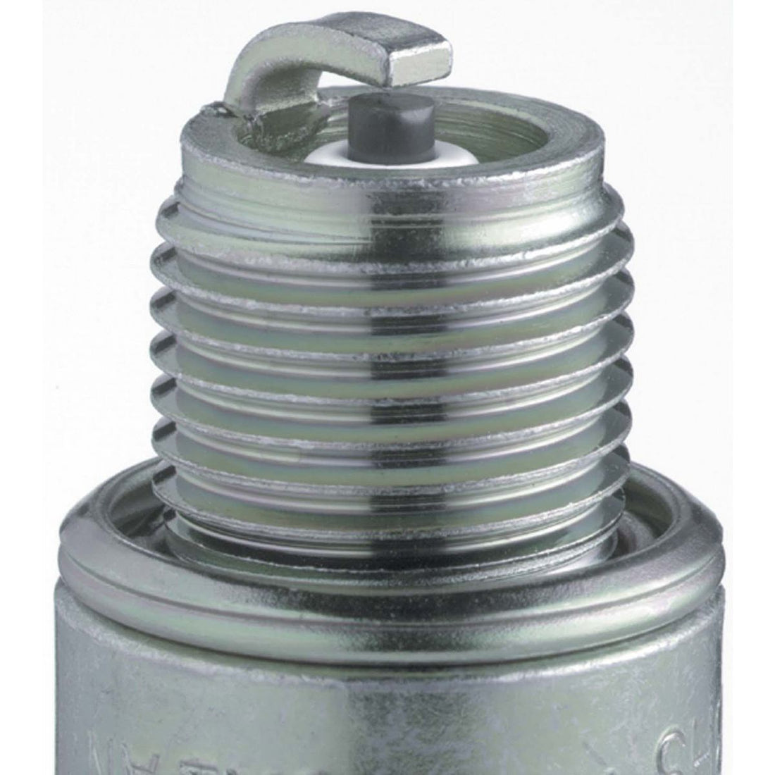NGK BR6HS spark plug, a common outboard fitment