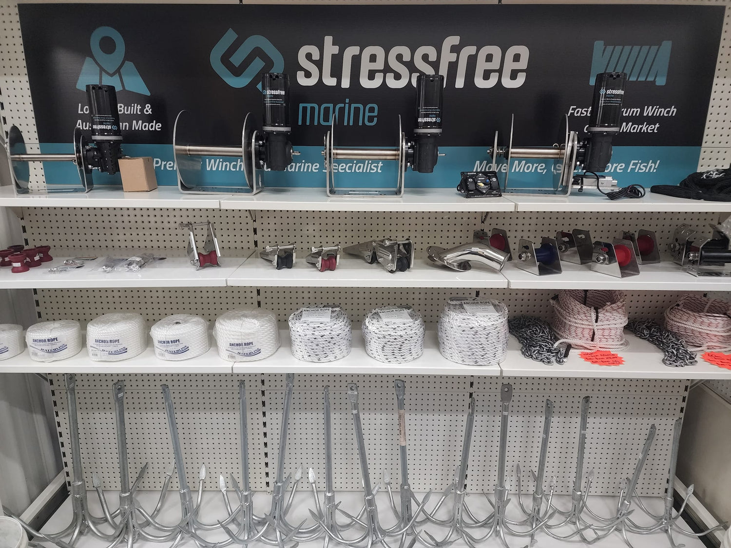 Stressfree Marine | Premier Anchor Winch and Marine Specialist