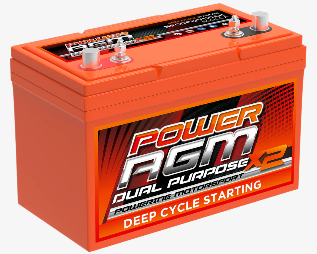 Power Crank | Dual Purpose AGM Deep Cycle Starting Battery Range
