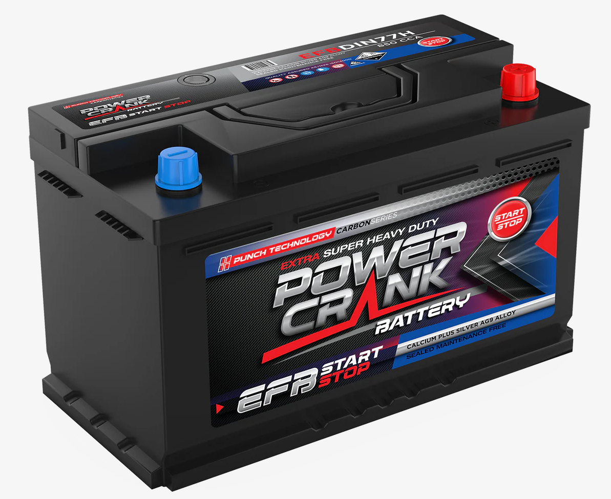Power Crank | EFB Stop/Start Series Battery Range