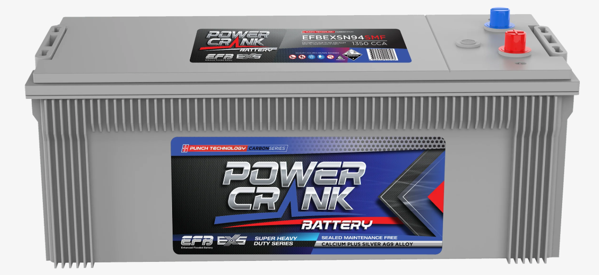 Power Crank | Truck EXS Series Battery Range