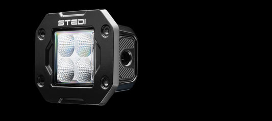 ST-04-G4-005 G4 Black Flush Work Light | Genuine STEDI Product