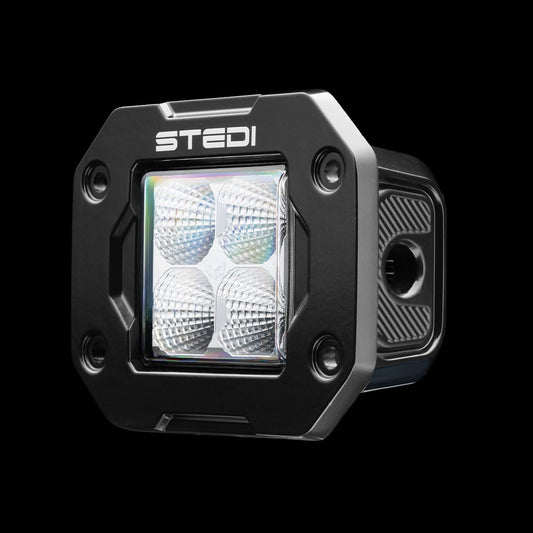 ST-04-G4-005 G4 Black Flush Work Light | Genuine STEDI Product