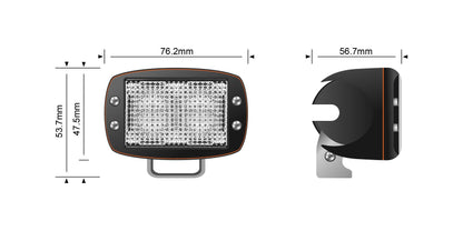 LEDMINI-OSRM-10W 10W Mini V2 LED Flood Light (5700K) | Genuine STEDI Product