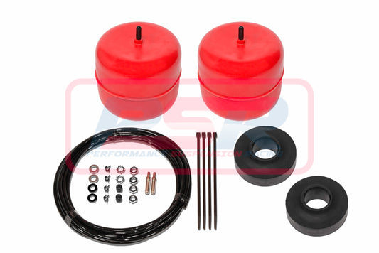 12493 Holden Commodore VR-VZ Sedan / Ute / Wagon & Statesman (Standard or Lowered) (IRS) 1993-2007 Polyair Red Bag Airbag Kit | Genuine Polyair Airbag Kit