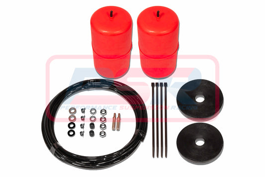 12995_002 Toyota Prado 120-150 Series (2" Raised) 2002-On Polyair Red Bag Airbag Kit | Genuine Polyair Airbag Kit