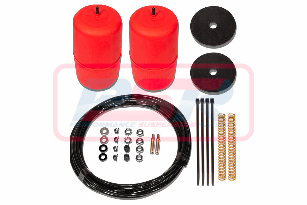 15995_002 Toyota Landcruiser 80-100-200 Series (1" Raised) 1990-On Polyair Red Bag Airbag Kit | Genuine Polyair Airbag Kit