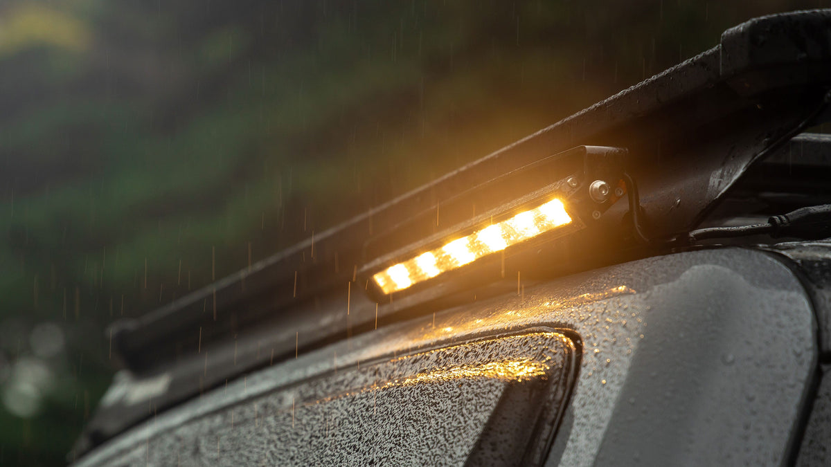 LEDMICRO-18W-AMBER Micro V2 7.8 Inch 12 LED Flood Light (2700K) | Genuine STEDI Product
