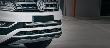BRKAM-GRILL-LOW-31.5 VW Amarok Lower Grille Light Bar Mounting Bracket 31.5 | Genuine STEDI Product, image 10