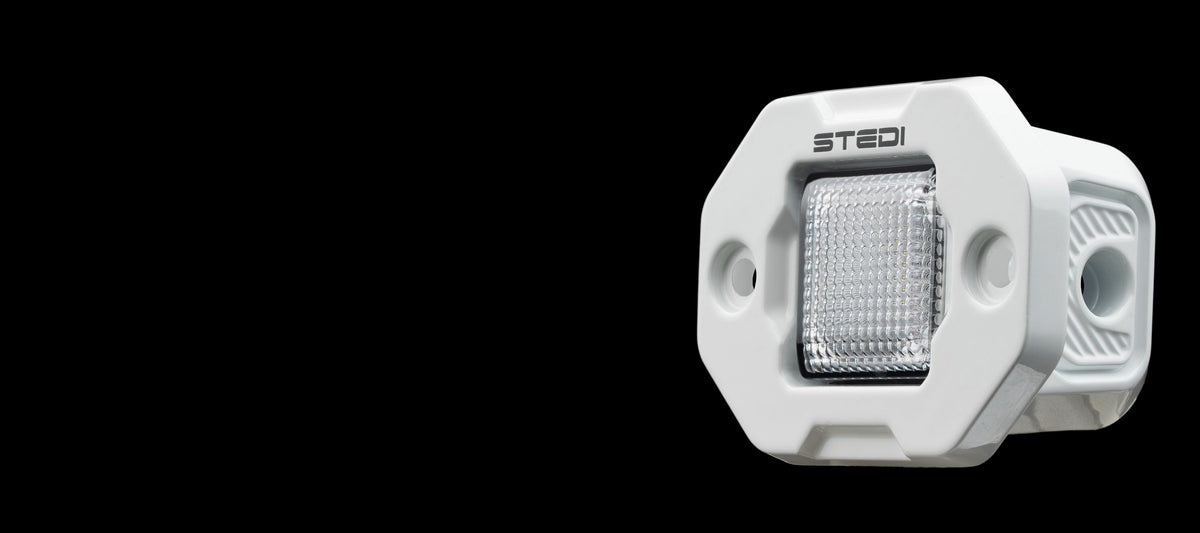 ST-07-G1-002 G1 Marine Flush Work Light | Genuine STEDI Product