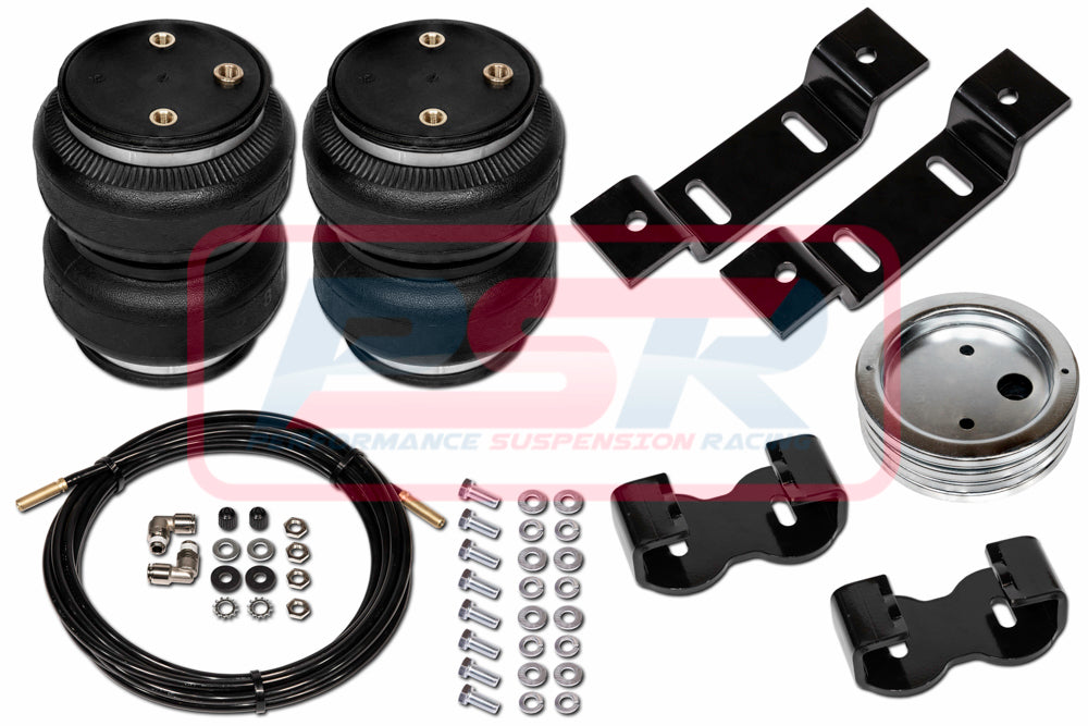 85123R Nissan Navara D22 4WD (Torsion Bar Front) (Raised) 2000-On Polyair Bellows Airbag Kit | Genuine Polyair Airbag Kit