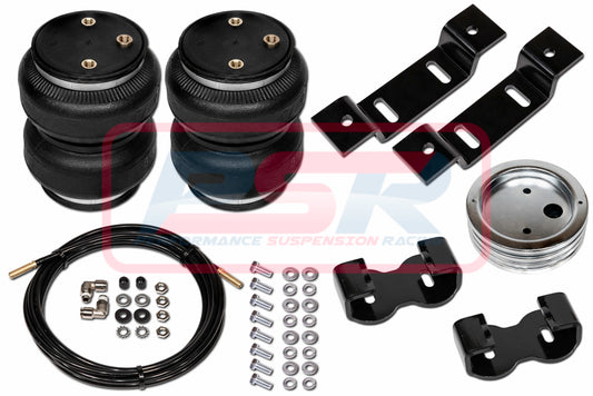 85123R Nissan Navara D22 4WD (Torsion Bar Front) (Raised) 2000-On Polyair Bellows Airbag Kit | Genuine Polyair Airbag Kit
