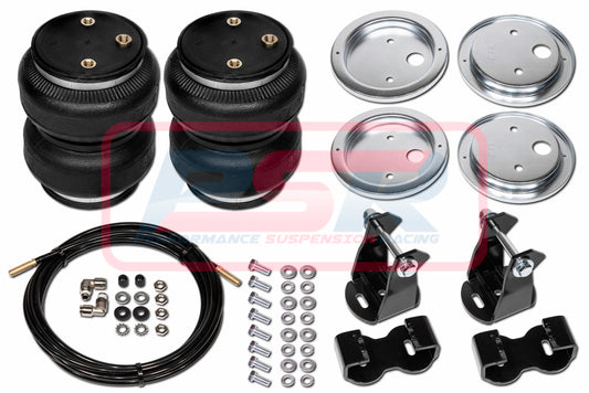 88103R Toyota Hilux N70 4WD "No Drill" (2" Raised) 2005-2015 Polyair Bellows Airbag Kit | Genuine Polyair Airbag Kit