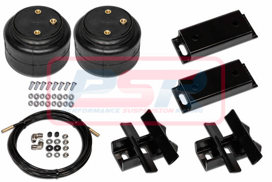 88107 Toyota Hilux 2WD Current (Standard Height) "No Drill" 2005-On Polyair Bellows Airbag Kit | Genuine Polyair Airbag Kit