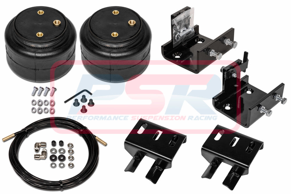 88128_001 Ford Ranger PX 2WD (Diff on top of Leaf) "No Drill" 2011-On Polyair Bellows Airbag Kit | Genuine Polyair Airbag Kit